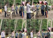 Kapolsek Harau Bersama Bhabinkamtibmas Nagari Tarantang Berikan Edukasi Pada Pelajar SMP 3 Harau