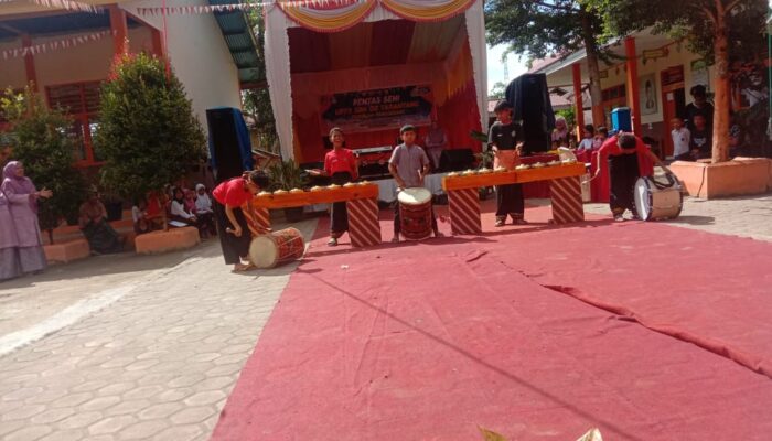 Tingkatkan Bakat Murid, UPTD SDN 02 Tarantang Lestarikan Kesenian dan Budaya