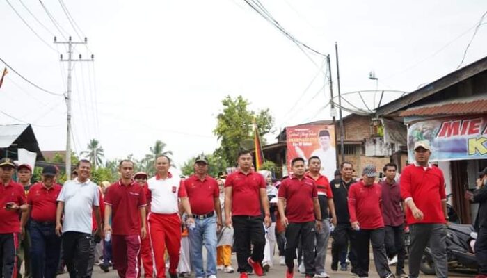 Meriahkan HUT Ke-19, Pemkab Dharmasraya Gelar Jalan Santai
