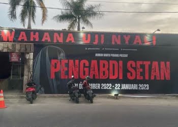 Ada-ada Saja! Ada Arena Game “Pengabdi Setan” di Padang, Pol PP Langsung Turun Tangan