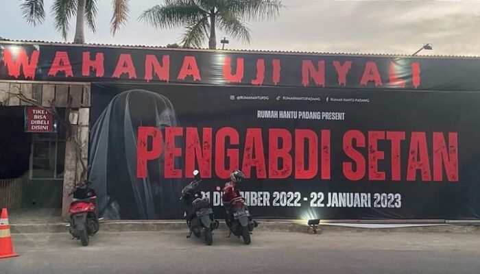 Ada-ada Saja! Ada Arena Game “Pengabdi Setan” di Padang, Pol PP Langsung Turun Tangan