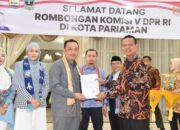 Walikota Genius Umar Usulkan Pembangunan Jalan dan Pasar saat Terima Kunker Komisi V DPR RI di Pariaman