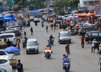 Jalan Pasar Raya Padang Mulai Terlihat Lapang, Penertiban PKL Terus Berlanjut