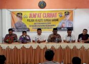 Jumat Curhat di Nagari Sungai Sariak, Kapolsek VII Koto Imbau Masyarakat Aktifkan Lagi Poskamling