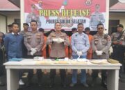 Obat Terlarang Lagi! 4 Pelaku Penyalahgunaan Narkoba Diringkus Polres Solok Selatan