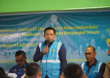 Sosialisasi K3, PLN UID Sumbar Gandeng Siswa SMKN 1 Padang Edukasi Bahaya Listrik di Tengah Masyarakat