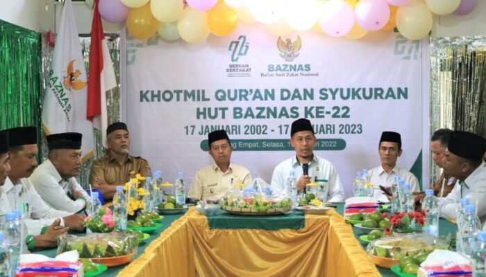 Peringatan HUT Ke-22, Baznas Pasaman Barat Gelar berbagai Kegiatan