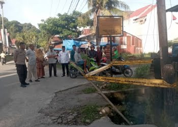 Asap Bau Belerang Muncul di Tapi Banda Gadang Kecamatan Nanggalo Padang