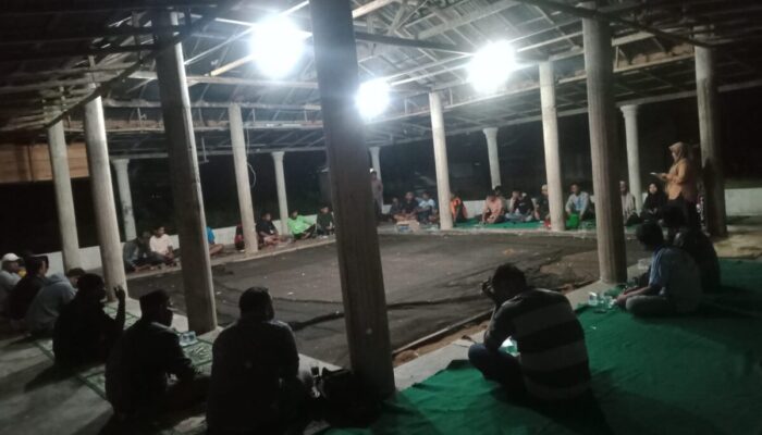 Masyarakat Nagari Lareh Nan Panjang Selatan Gelar Rapat Persiapan Alek Nagari
