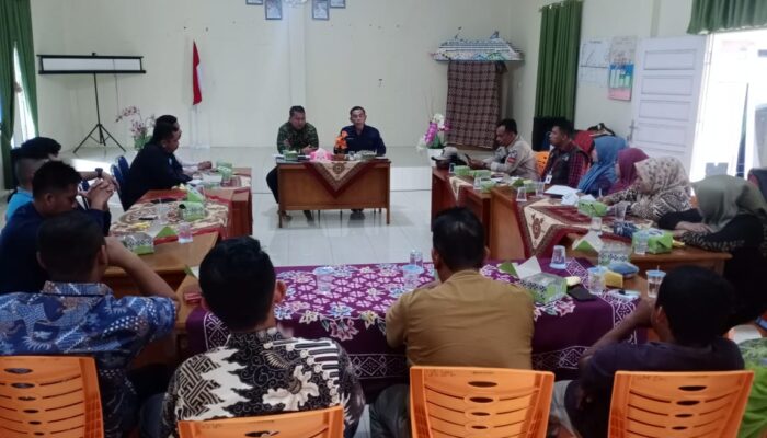 Awali Tahun Baru 2023, Nagari Gunuang Malintang Gelar Rakor Bersama Kepala Dinas Sosial Lima Puluh Kota