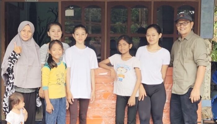 Atlet Senam Dharmasraya Terima Bantuan dari KONI