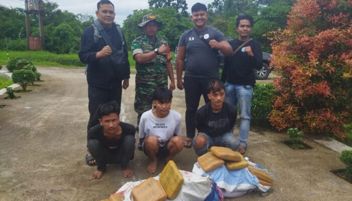 Sempat Melarikan Diri, Kurir Ganja Lintas Provinsi Akhirnya Dibekuk