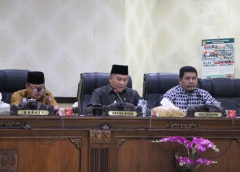 Rapat Paripurna DPRD Agam, Bahas Jawaban Bupati Tentang Ranperda PDAM Tirta Antokan