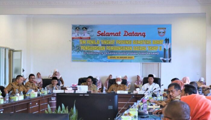 Pasaman Barat Masuk Nominasi Penghargaan Pembangunan Daerah Tingkat Sumbar