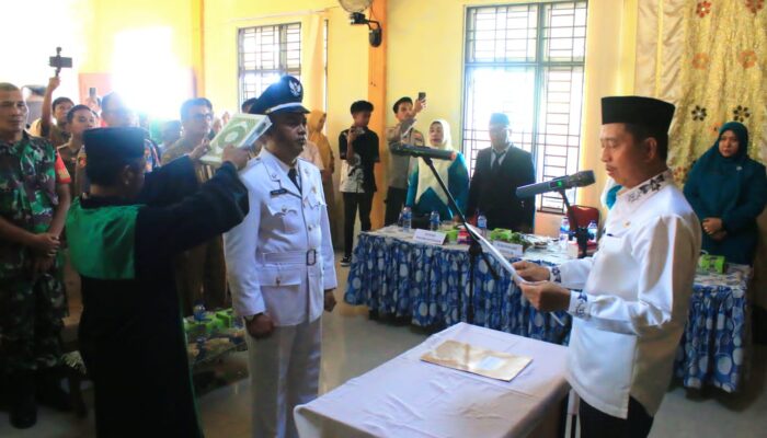 Endang Putra Resmi Jabat Wali Nagari Katiagan