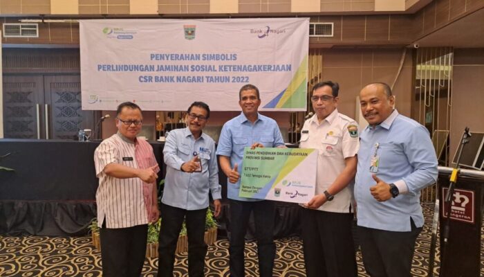 Melalui Program GN Lingkaran, Bank Nagari Bantu Lindungi 11.361 Pekerja Rentan