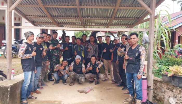 Perbakin Padang Pariaman Berburu Tupai di Nagari III Koto Aur Malintang