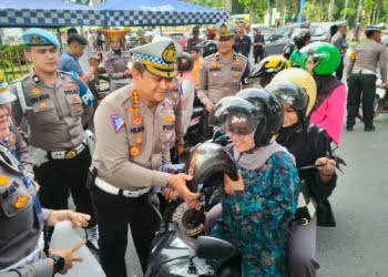 Tekan Angka Kecelakaan, Ditlantas Polda Sumbar Kampanyekan Keselamatan Berlalu Lintas