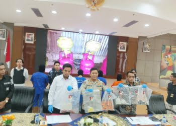 Dirkrimsus Polda Sumbar Gerebek Pangkalan Gas LPG 3 Kg Bersubsidi di Padang