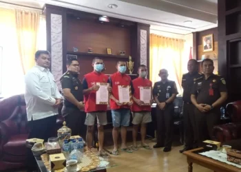 Kejari Padang Beri Keadilan Restoratif bagi Tiga Tersangka Narkoba