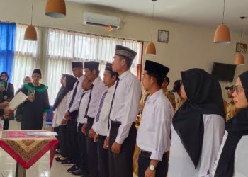 Pelantikan Panwaslu Nagari