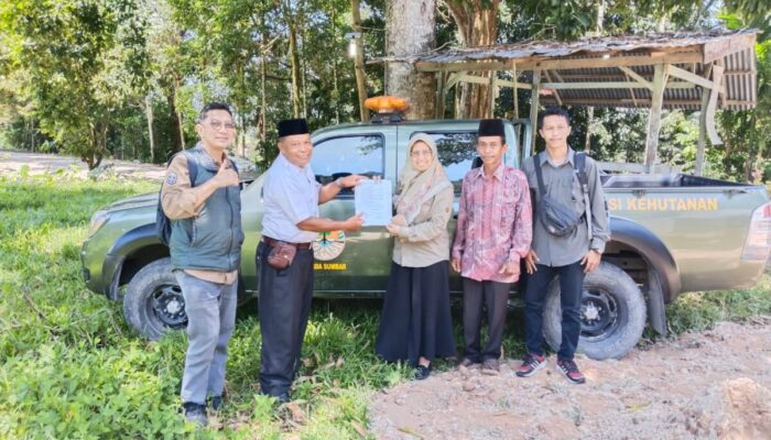 Tingkatkan Perekonomian Warga, Nagari Salibutan Lubuk Alung Teken Mou dengan BKSDA Sumbar