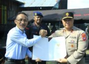 Polda Sumbar Terima Sertifikat Tanah untuk Pembangunan Mako Batalyon Satbrimob di Pasaman Barat