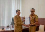 Pemkab Solok Terima Hasil Pemantauan dan Evaluasi Penyelenggaraan Pelayanan Publik