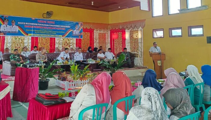 Wakil Dewan Tanah Datar Anton Yondra Hadiri Musrenbang di Kantor Camat Tanjung Baru