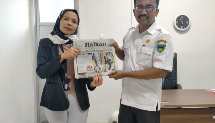 Pesisir Selatan Promosikan Kemajuan Dunia Pendidikan dan Kebudayaan Melalui “Koran Haluan Masuk ke Sekolah”