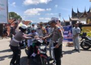Satlantas Polresta Bukittinggi Gelar Kampanye Keselamatan Berlalulintas
