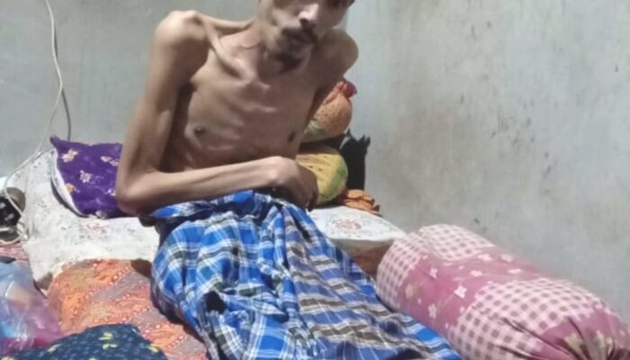 Memprihatinkan! Jal Gusrianto Warga Korong Kampung Pinang Butuh Bantuan, Tiap Hari Kondisinya Menurun