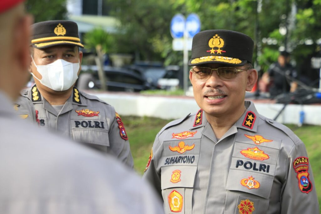 Kapolda Sumbar Irjen Pol Suharyono