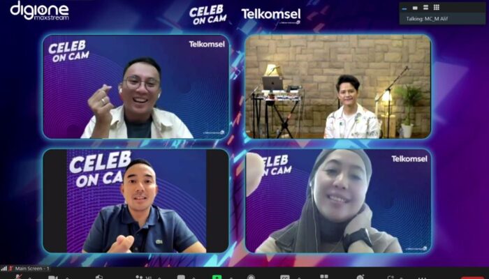 Hadirkan Digital Entertainment Terdepan Berkualitas, Telkomsel Gelar Celeb on Cam Bersama Stevan Pasaribu