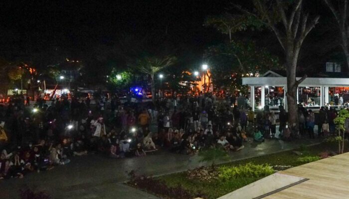 Lapangan Cindua Mato Minim Penerangan Lampu