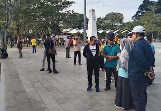 Lapangan Cinduamato Batusangkar Mulai Dibenahi