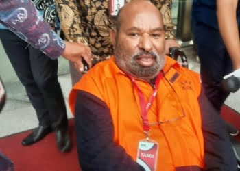 Lukas Enembe Tagih Janji Ketua Komisi Pemberantasan Korupsi