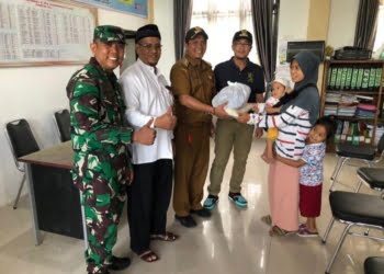 Pemko Payakumbuh dan Baznas Bantu 14 KK Rentan Terdampak Stunting di Kelurahan NDB