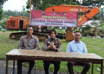 Polisi Tangkap Pelaku PETI di Pasaman Barat