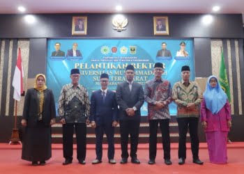 Riki Saputra kembali Jabat Rektor Universitas Muhammadiyah Sumatera Barat Periode Kedua