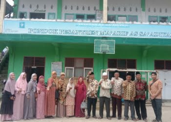 Pondok Pesantren Ma’arif As Sa’adiyah Terus Berbenah dengan Bangun Kelas Baru