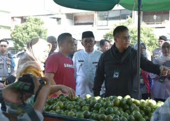 Jelang Ramadan, Wako Tinjau Harga Bahan Sembako di Pasar Raya Padang