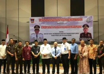 Pemko dan Kejari Padang Tandatangani Nota Kesepakatan Bantuan dan Tindakan Hukum