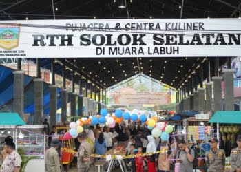 Pujasera Diharapkan Geliatkan UMKM di Solok Selatan