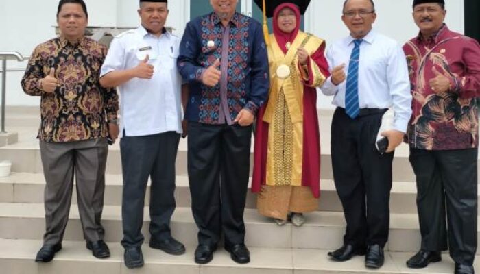 Bupati Hamsuardi Hadiri Sidang Pengukuhan Guru Besar UIN Imam Bonjol Asal Pasaman Barat