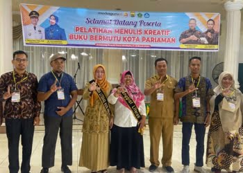 Kades Sikapak Timur ikuti Pelatihan Menulis Kreatif Buku Bermutu