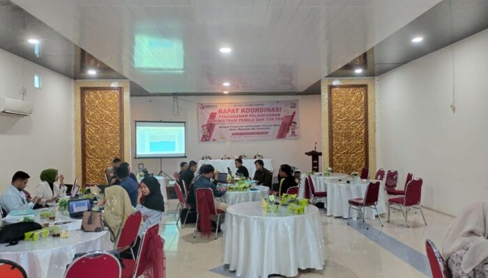 Bawaslu Pasaman Barat Gelar Rakor Penanganan Pelanggaran Administrasi Pemilu TSM