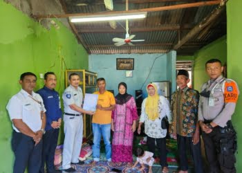 Respon Cepat, Jasa Raharja Serahkan Santunan Kecelakaan Kereta Api di Jalan Adinegoro