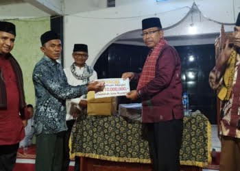 TSR XV Dharmasraya Kunjungi Masjid Nurul Huda Nagari Lubuk Karak