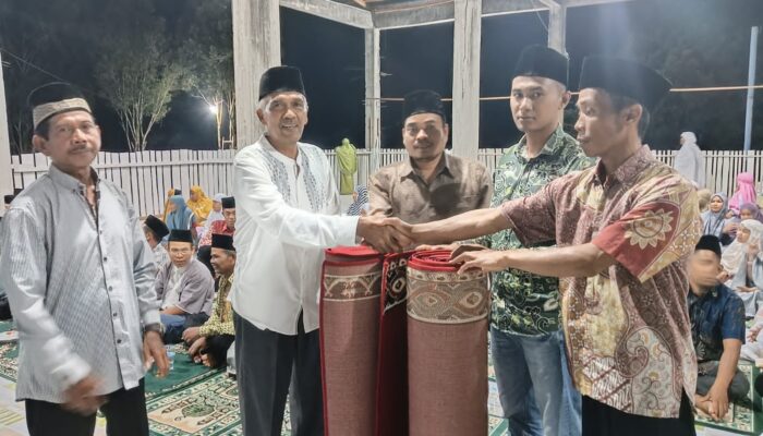 Syafari Ramadan Pemnag Pakan Rabaa Tangah Kunjungi Mushalla Nurul Hidayah Jorong Batang Lolo